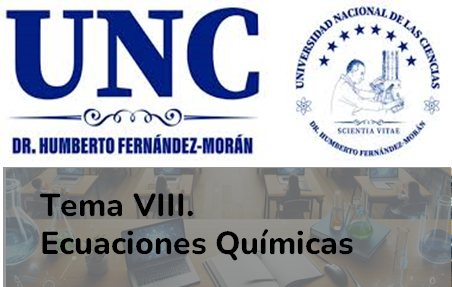 Tema VIII. Ecuaciones Químicas